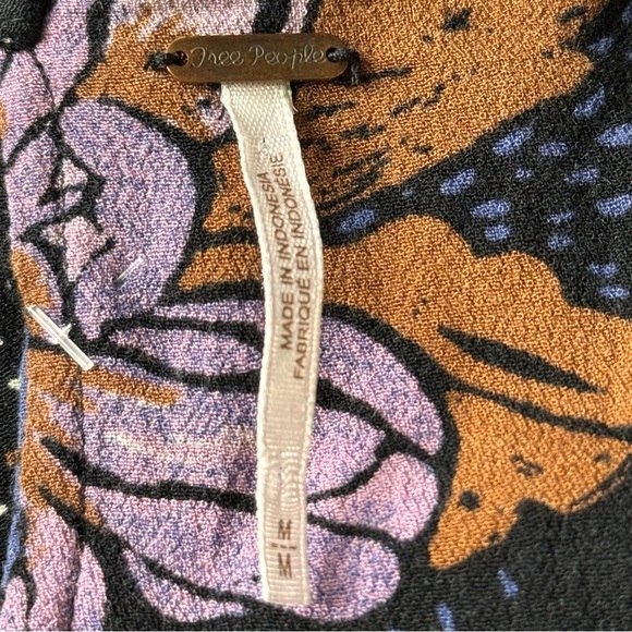 Free People Lovely Day Printed Tunic Dress Size Medium - Picture 13 of 16